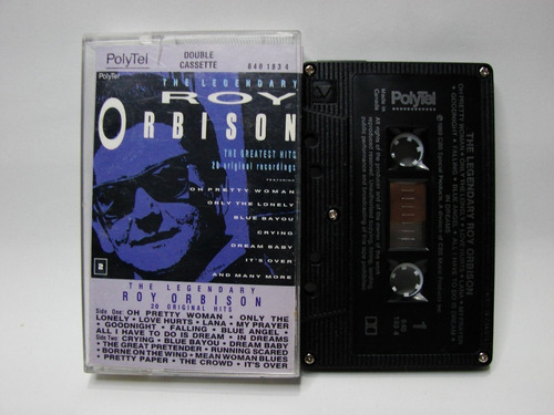 Cassette Roy Orbison The Legendary Roy Orbison Canadá Ed