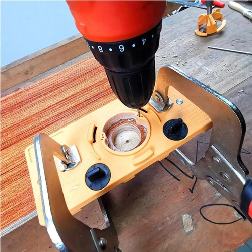 Kit De Perforación Para Taladro Guía Bisagra Escondida 35mm