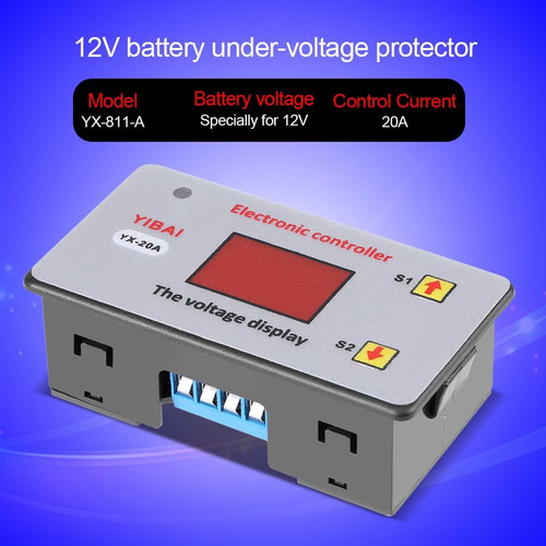 Pusokei 12v De Bajo Voltaje, Batería De 12 V Bajo Voltaje Ap