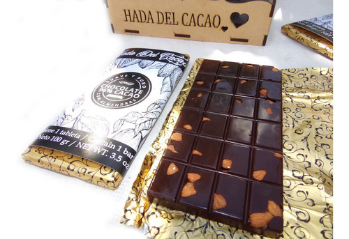 Imagen 6 de 10 de Chocolate 100 Gr 96% Cacao Nibs Con Stevia - Sin Azucar Keto
