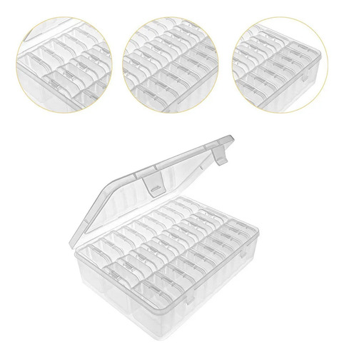 Caja De Almacenamiento Transparente, Estuche Para Guardar A