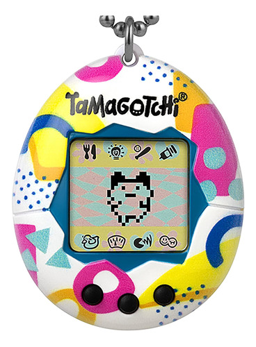 Tamagotchi Original - Estilo Memphis