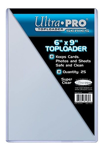 Ultra Pro - Protectores De Tarjetas Fotos Y Hojas 25 Und