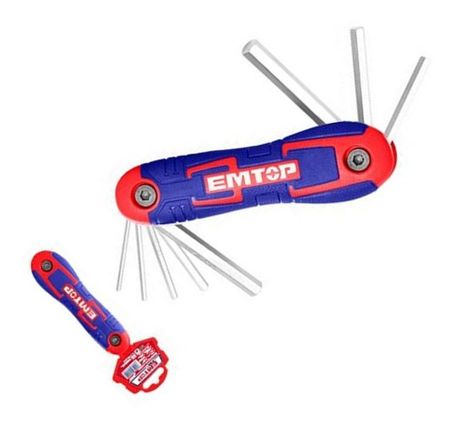 Imagen 1 de 4 de Llave Hexagonal Set 8 Pcs Tipo Navaja