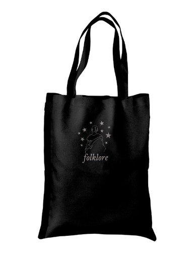 Bolsa Tote Bag Gabardina Bolsillo Bordado Folklore Taylor S