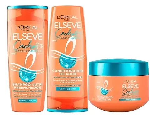 Elseve Cachos Longos Dos Sonhos - Shampoo + Cond + Máscara