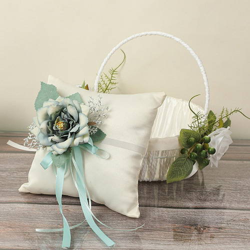 Cojín De Boda, Decoración De Cojín De Anillo, Almohadas