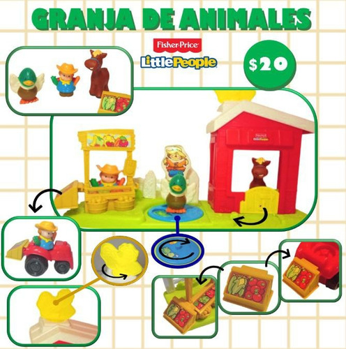 Set Granja De Animales - Little People