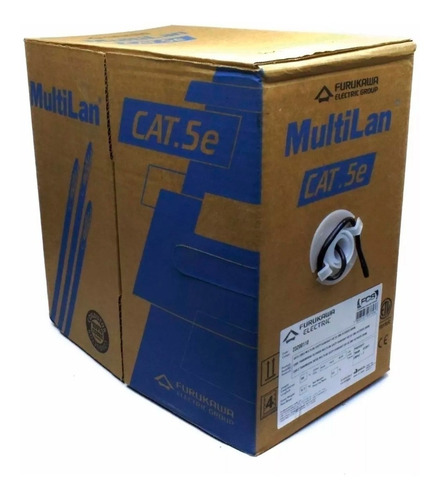 Imagen 2 de 6 de Bobina Utp Furukawa Cat5e Exterior 305mts