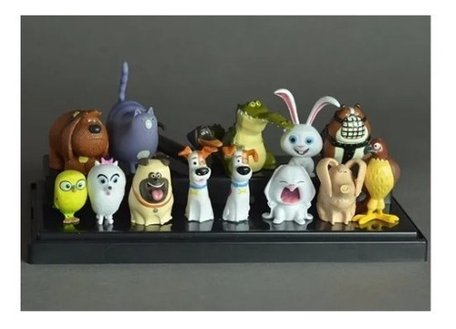 Bonecos Pets A Vida Secreta Dos Bichos - 14 Peças