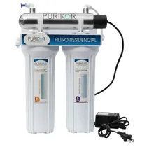 Comprar Filtro De Agua Purificador 3 Etapas Uv + Kit De Repuestos