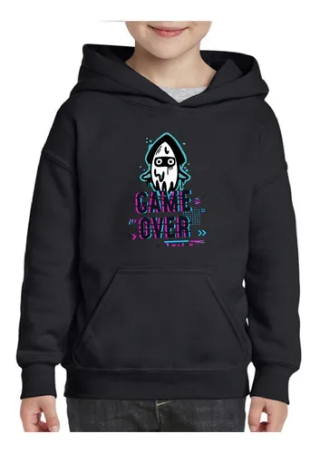Buzo Capota Game Over Unisex Saco Hoodies Buzo Capota Game Over Unisex Saco Hoodies