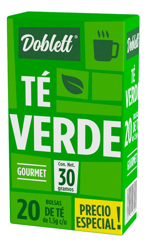 Té Doblett Verde 20 Sobres 30g