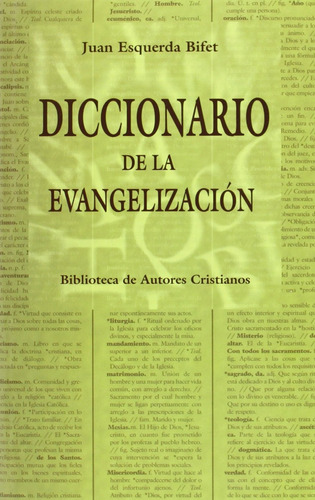 Diccionario De La Evangelización