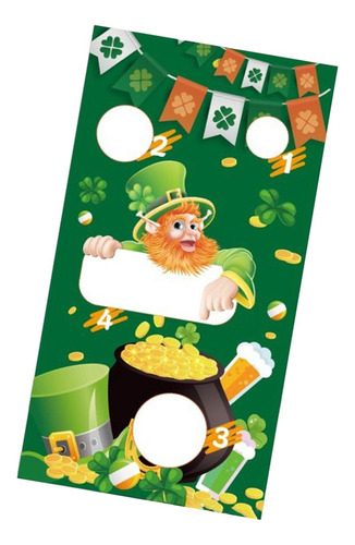 Toss Game Flag Festival Game Banner Banner Sombrero Verde