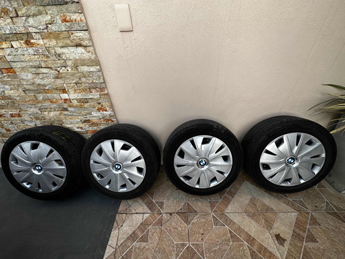 Llantas De Chapa Con Tazas 5x112 R16 Originales Bmw