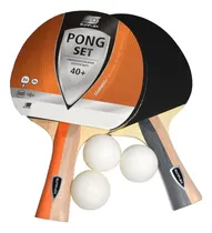 Comprar Pack de 2 paletas de ping pong Sunflex Ping Set 20117 roja y negra