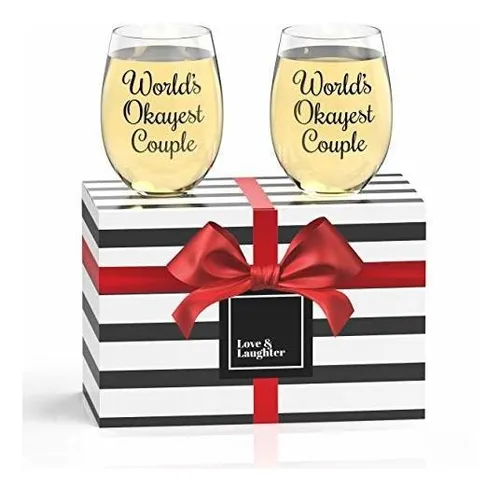 Copas De Vino Sin Tallo (las Copas De Pareja Más Buenas Del