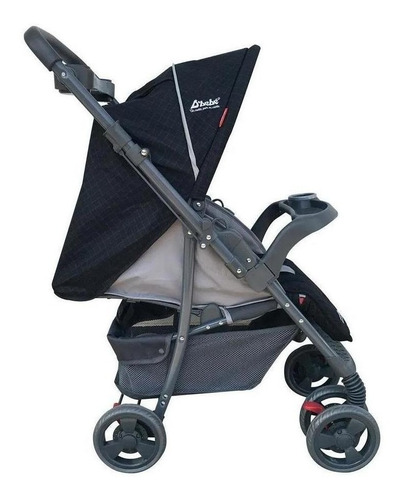 Carriola D Bebe Star Baby Mango Reversible Portabebe Color Negro