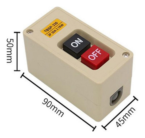 Interruptor Eléctrico De Transferencia Con Botón Pulsador