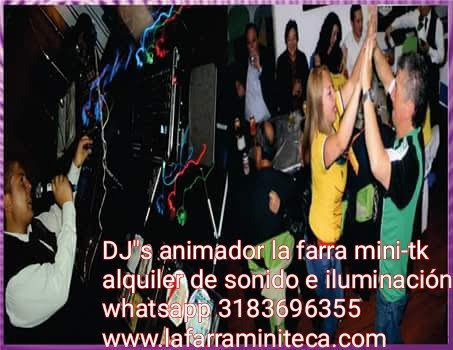 Imagen 3 de 10 de Alquiler Miniteca, Sonido Luces Dj Video Beam 3183696355