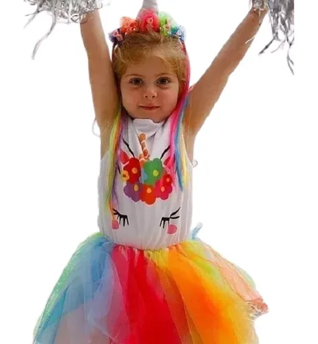 Disfraz Unicornio Niña Tutu