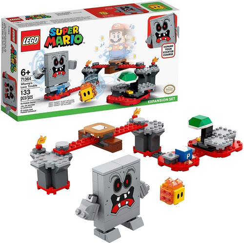 Kit Lego Super Mario Expansión Lava Letal De Roco 71364 +6