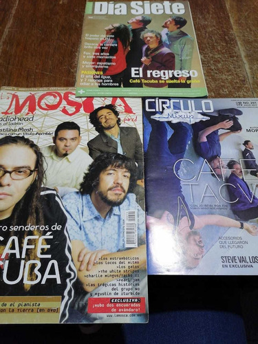 Café Tacvba 3 Revistas (Usado)