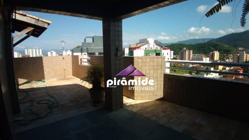 Imagem 2 de 30 de Cobertura Com 144 M², 3 Dormitórios/2 Suítes E Terraço Com Área Gourmet À Venda, Por R$ 560.000, Praia Martim De Sá, Caraguatatuba/sp - Co0159