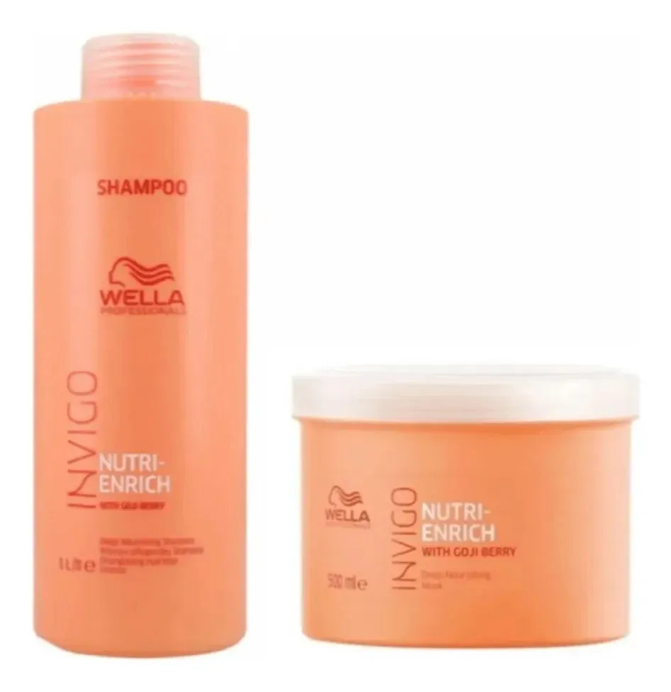 Kit Wella Professionals Invigo Nutri-Enrich nutrição de 1500ml