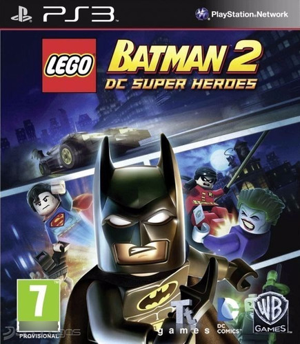 Lego Batman 2 Ps3 Fisico Sellado Original Ade