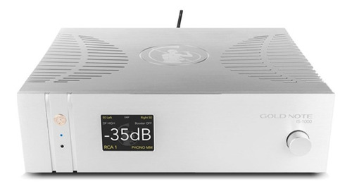 Imagen 1 de 8 de Amplificador Integrado Gold Note Is-1000 150w X 2 220v Stock