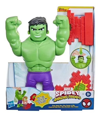 Marvel Spidey And His Amazing Friends - Hulk Aplastante