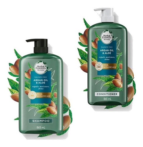 Shampoo & Acondicionador Herbal 865mlx2 - mL a $150