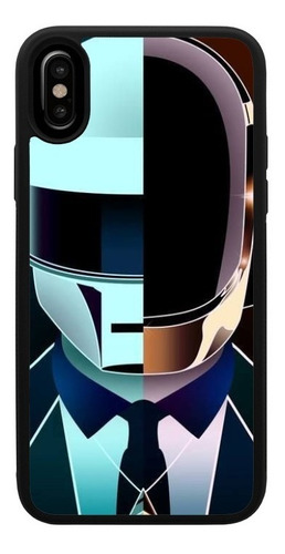 Funda Uso Rudo Tpu Para iPhone Daft Punk Musica Cascos Moda