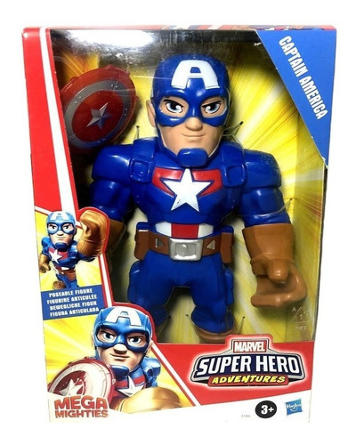 Boneco Articulado Capitão América Marvel Vingadores Original