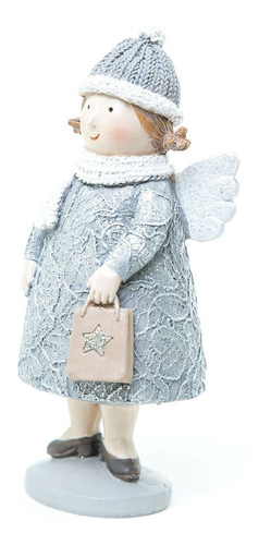 Imagen 6 de 7 de Muñecos Navideños Running Angelito Vestido