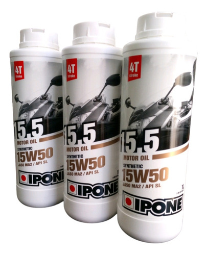 Aceite 4t Moto Semisintetico 15w50 Ipone