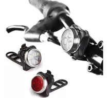 Comprar Luces Led Bicicleta Usb Recargables Impermeable X 2 Unidades