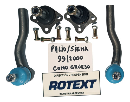Rotulas Y Extremos Para Fiat Palio / Siena 1999 Al 2001