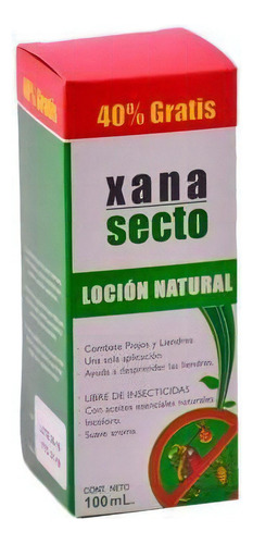 Locion Xanasecto Natural 100 Ml