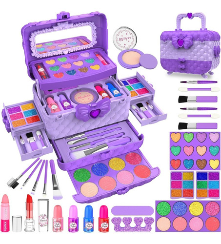 Kit De Maquillaje Para Niñas 57 Piezas