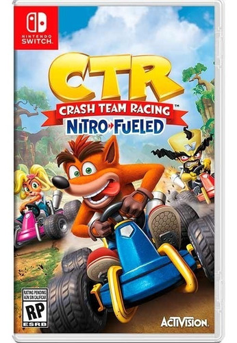 Crash Car Nintendo Switch Ctr. Español. Sellado. Nuevo