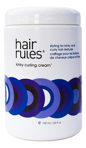 Hair Rules Kinky - Crema Rizadora Para El Cabello Rizado, Ri