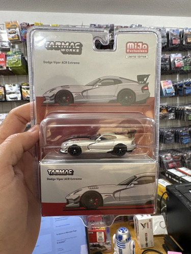 Tarmac Works Global64 Dodge Viper Acr Extreme Mijo Exc. P Color Plateado
