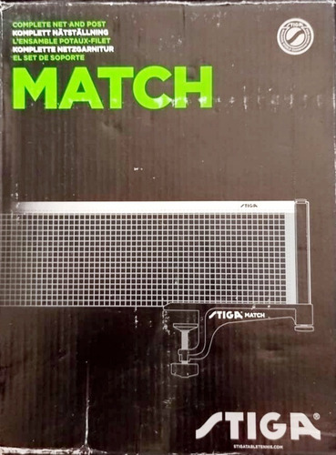 Imagen 2 de 10 de Malla De Ping Pong Stiga Modelo Pro Clip