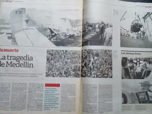 Suplementos Gardel Clarín Tiempo Argentino Años 83*95 Y 2012 (Usado)