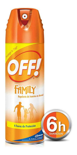  Off! Family repelente de mosquitos en aerosol 170g