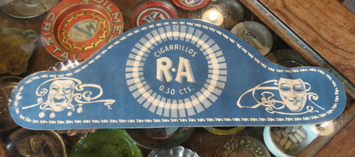 Imagen 1 de 6 de Antigua Publicidad Cigarrillos R.a.. 0.30 Cts. 23065