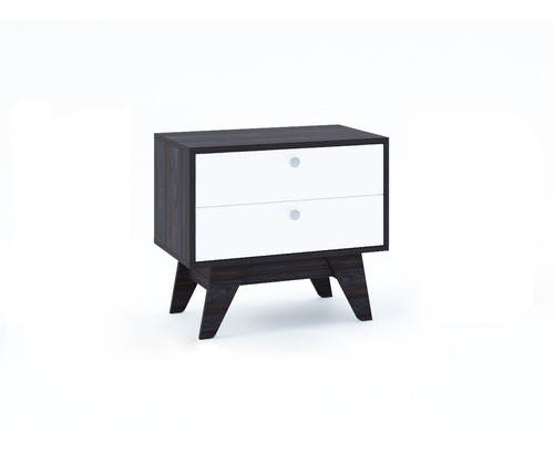 Imagen 3 de 4 de Mueble Buro Con 2 Cajones, Ideal Para Recamara Y Sala Rubu2c